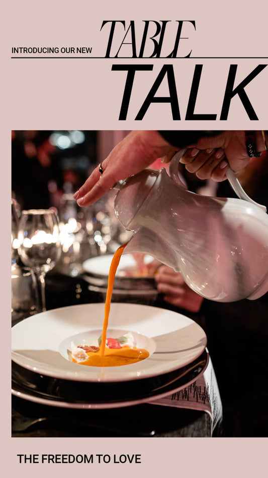 The Table is Eclectic. The Talk is Clean.