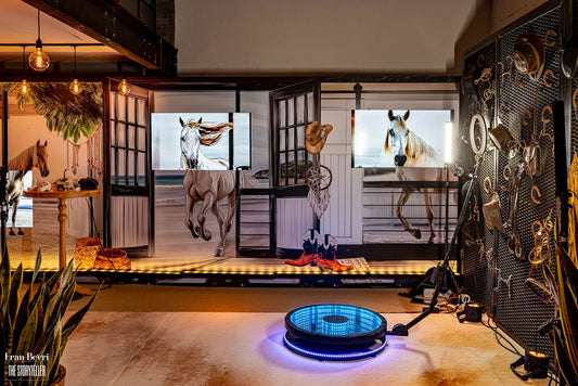 Immersive western space