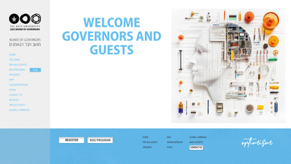 ARE YOU OPTIMISTIC?  Board of Governors Campaign