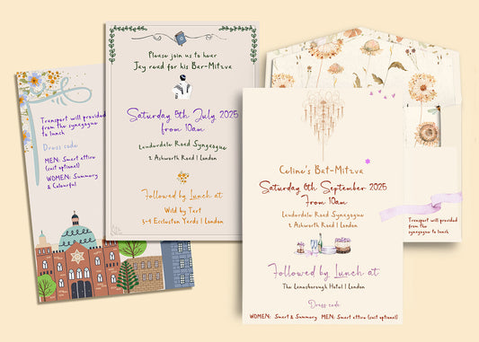 B.Mitzvah Visual Concept & Design
