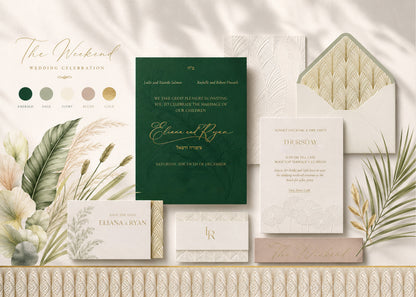 Wedding Visual Concept Development & Design MIMI & BARAK